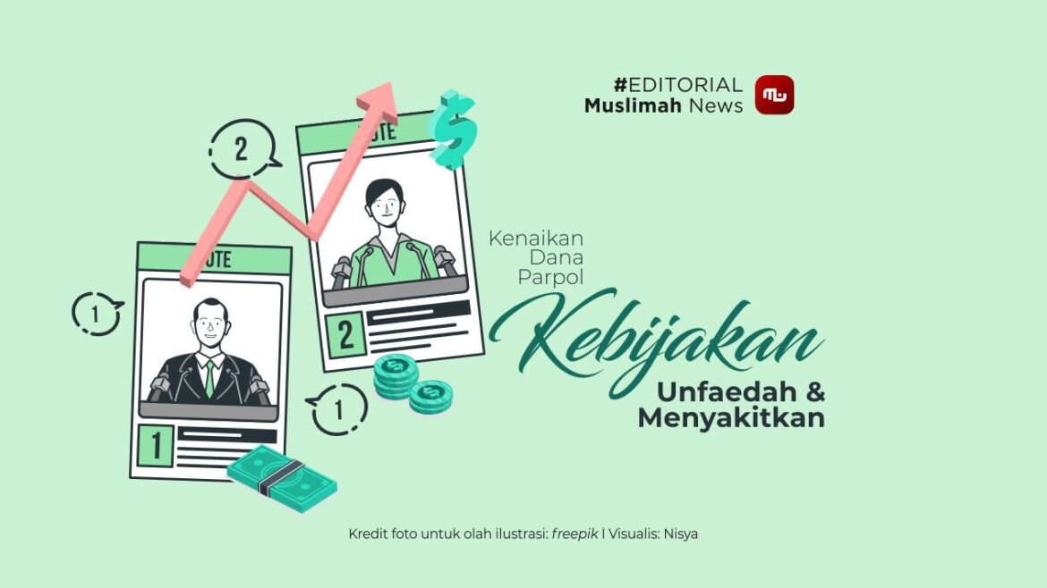 [Editorial] Kenaikan Dana Parpol, Kebijakan Unfaedah dan Menyakitkan