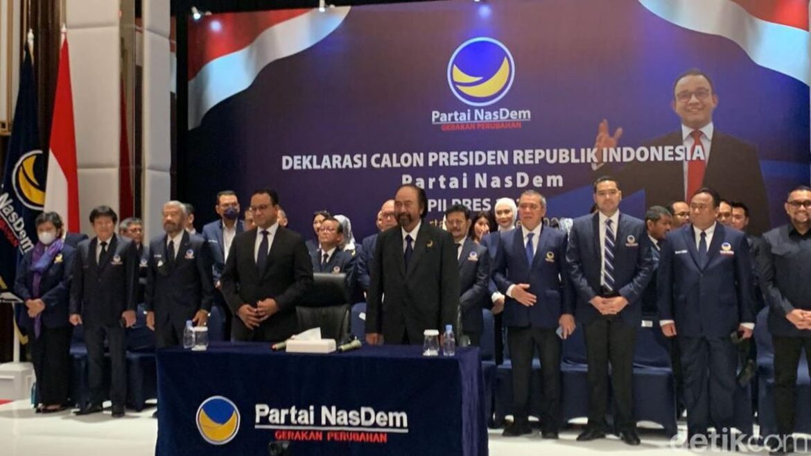[Kabar] Nasdem Deklarasikan Anies sebagai Capres, UIY: Menghitung Peluang demi “Efek Ekor Jas”