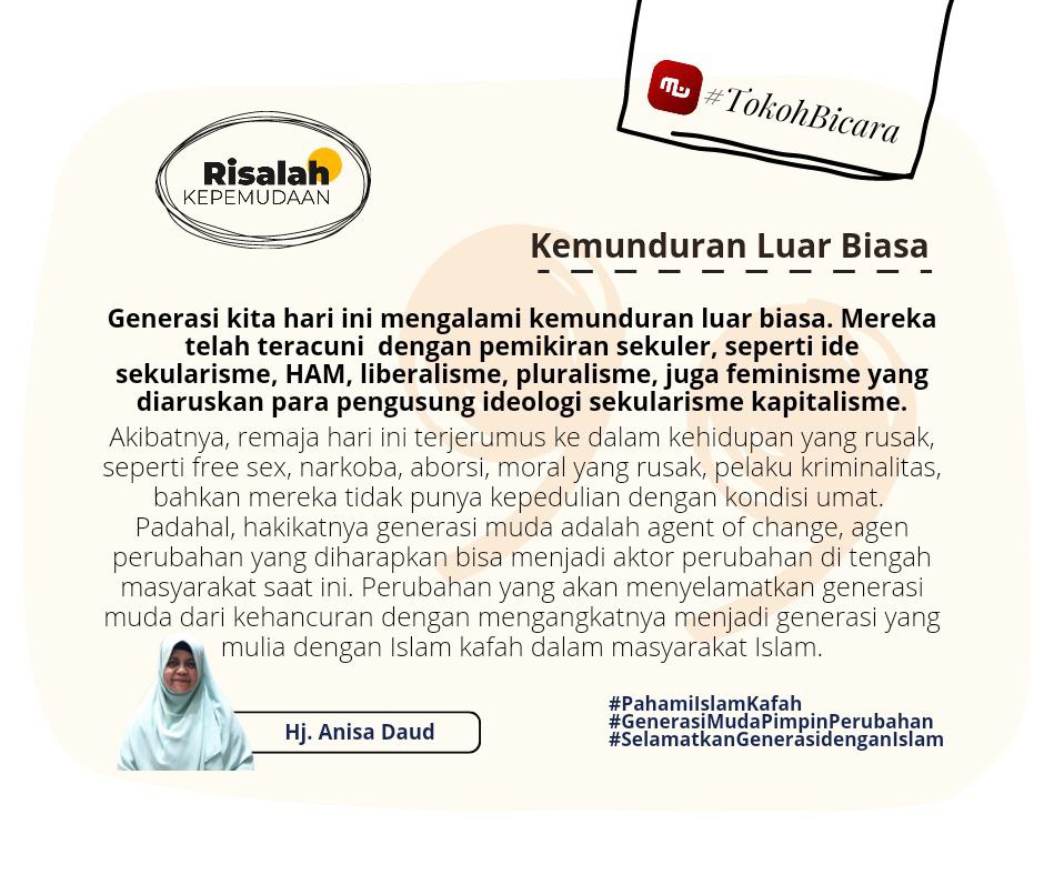 [Tokoh Bicara] Kemunduran Luar Biasa